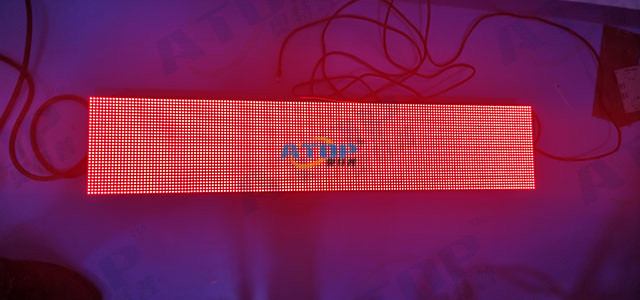 Frontwartung LED-Modul mit Schraube P6 Dünne Outdoor-LED-Banner-Anzeigebildschirm